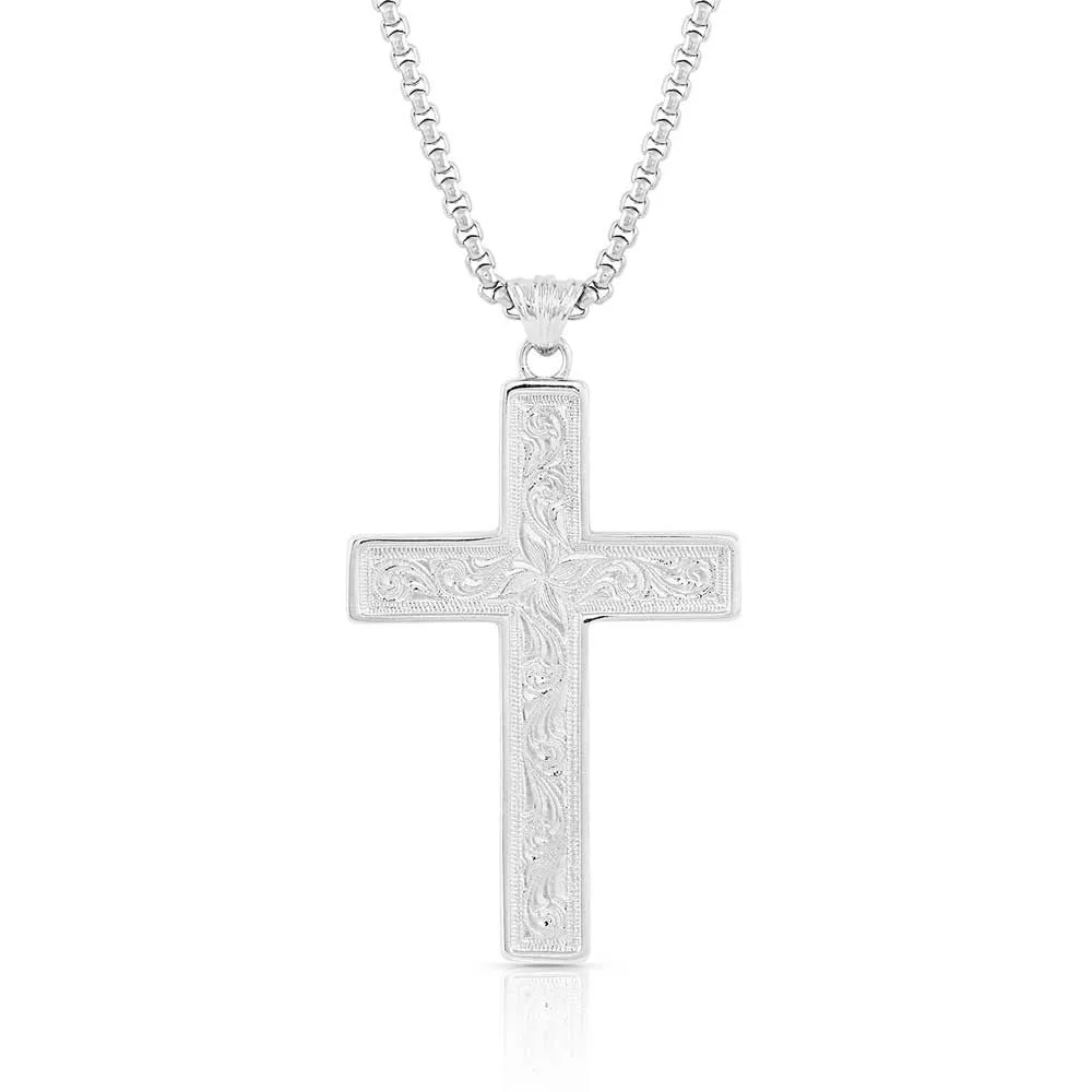 Legends Block Color Cross Necklace by Montana Silversmiths NC5097