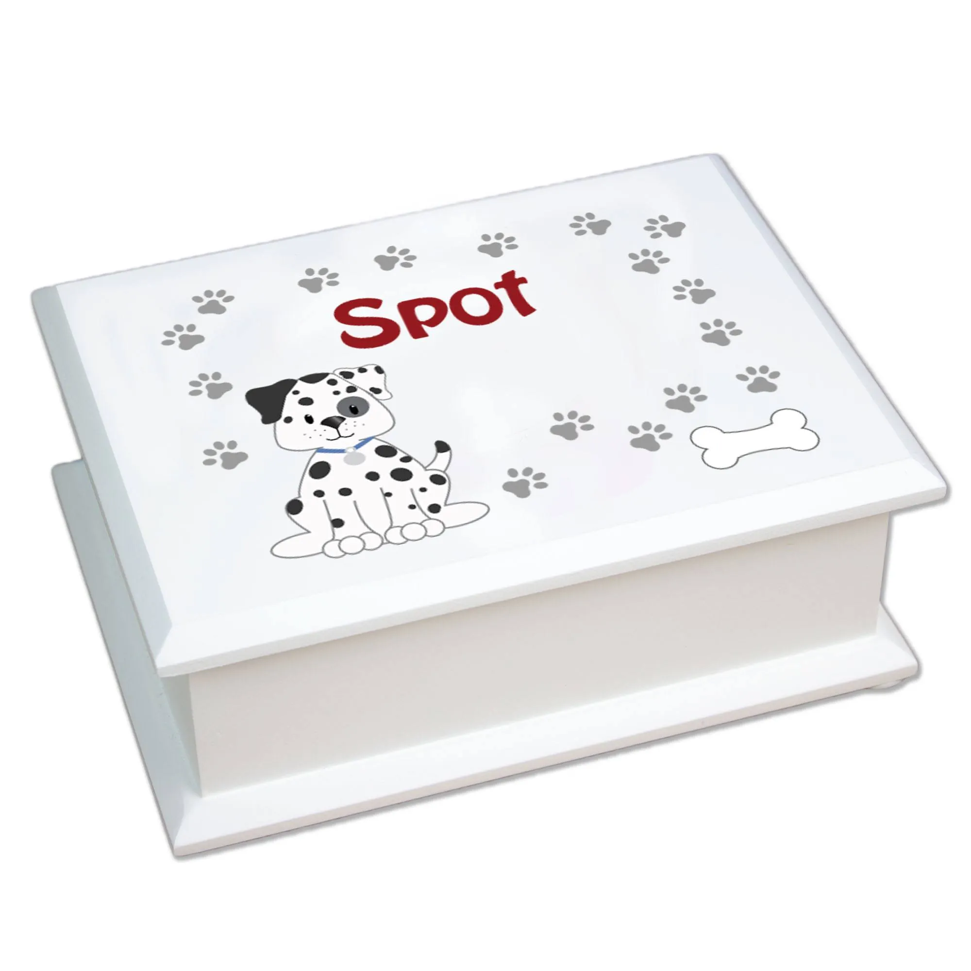 Lift Top Jewelry Box - Dog Breed