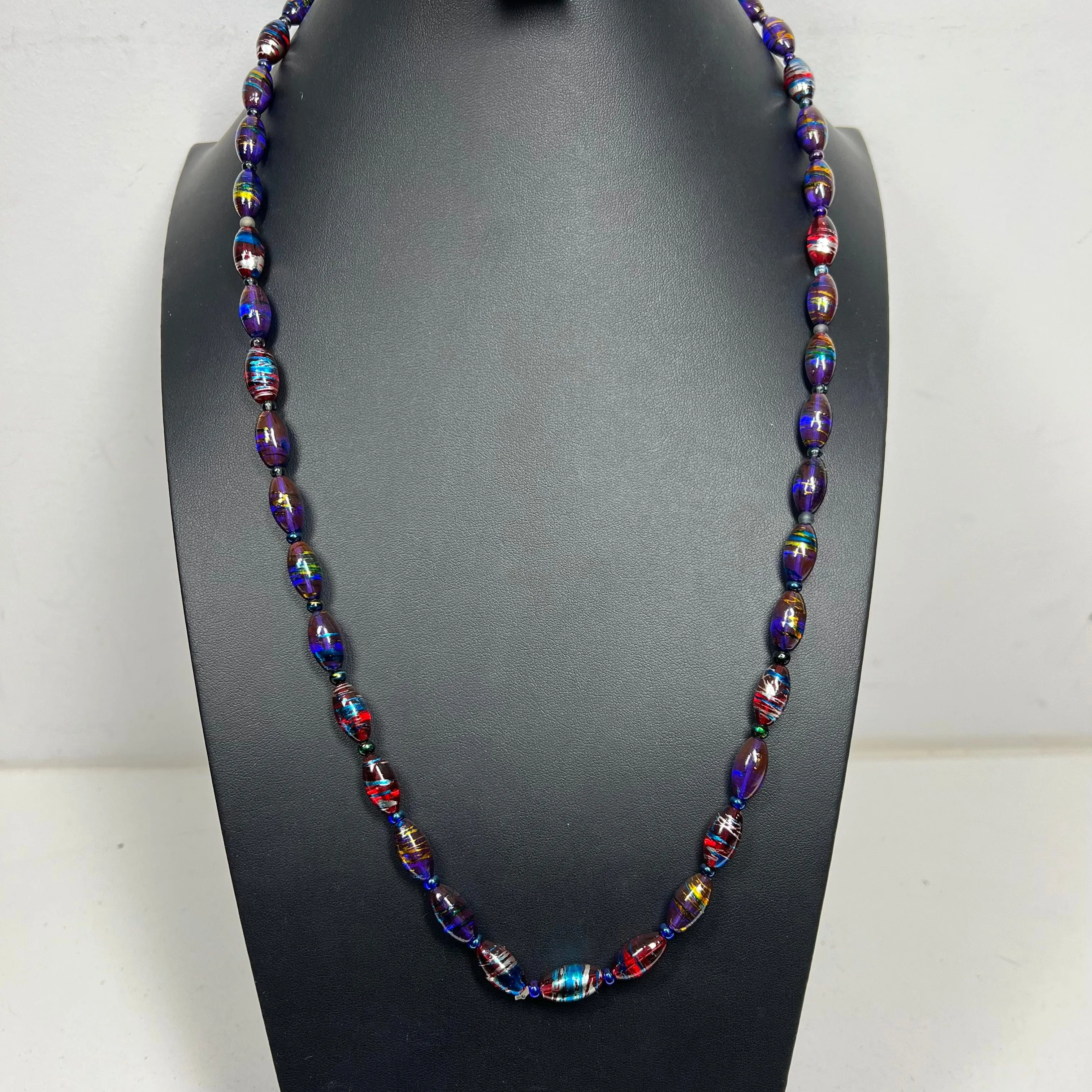 Lot of 3 Colorful Beaded Necklaces for Layering