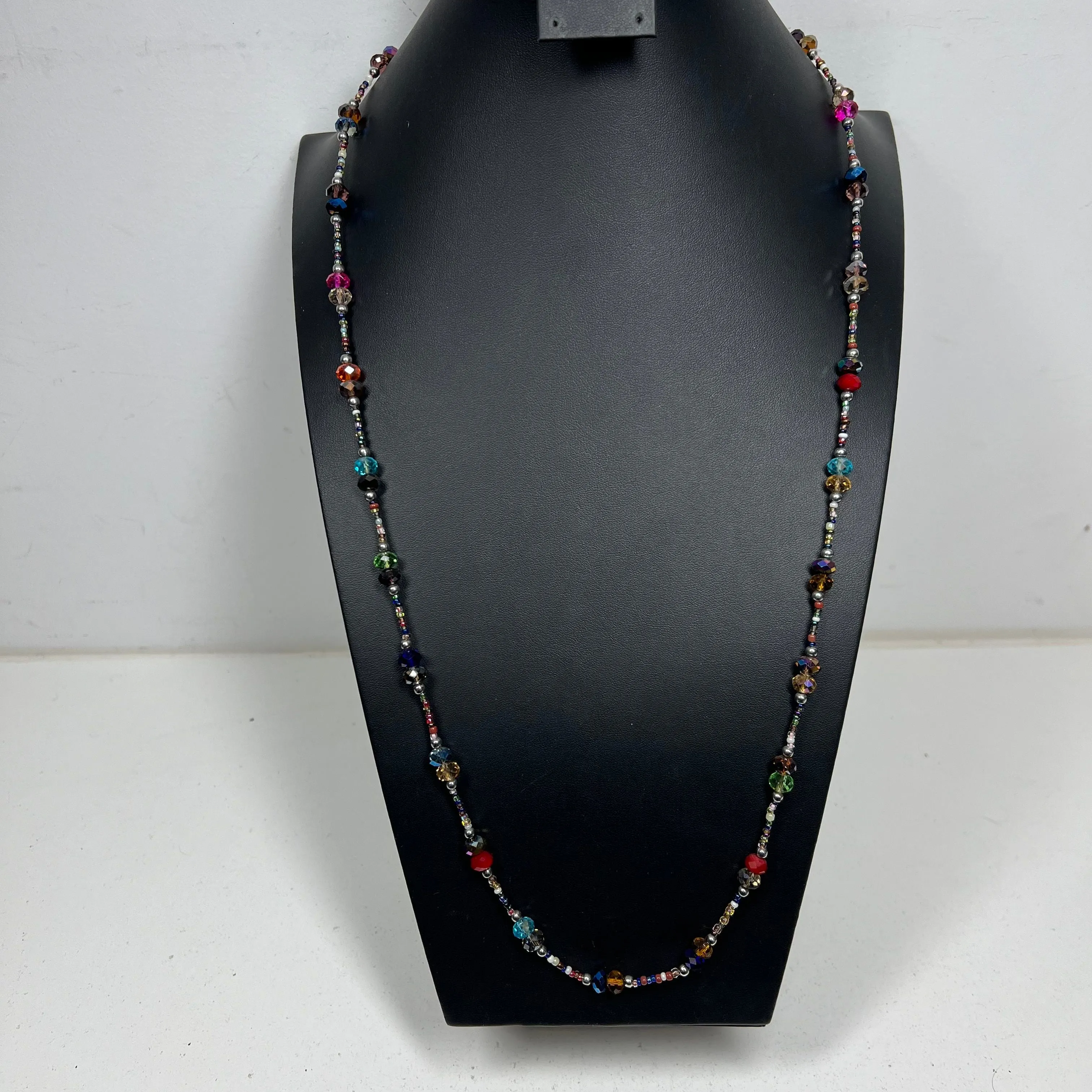 Lot of 3 Colorful Beaded Necklaces for Layering