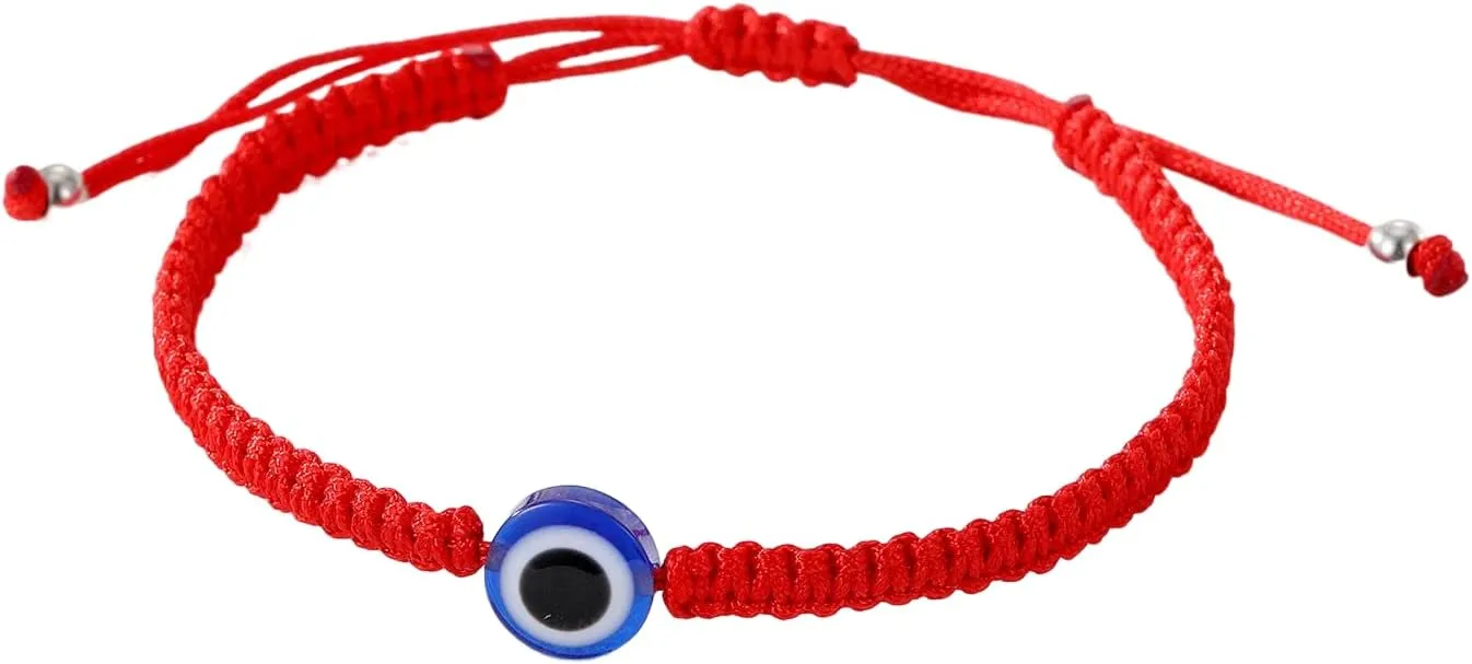Lucky Evil Eye Bracelet for Women Valentines Day Family Turtle Hamsa Hand Elephant Charm Gift Stretched Wrap Birthday Anniversary