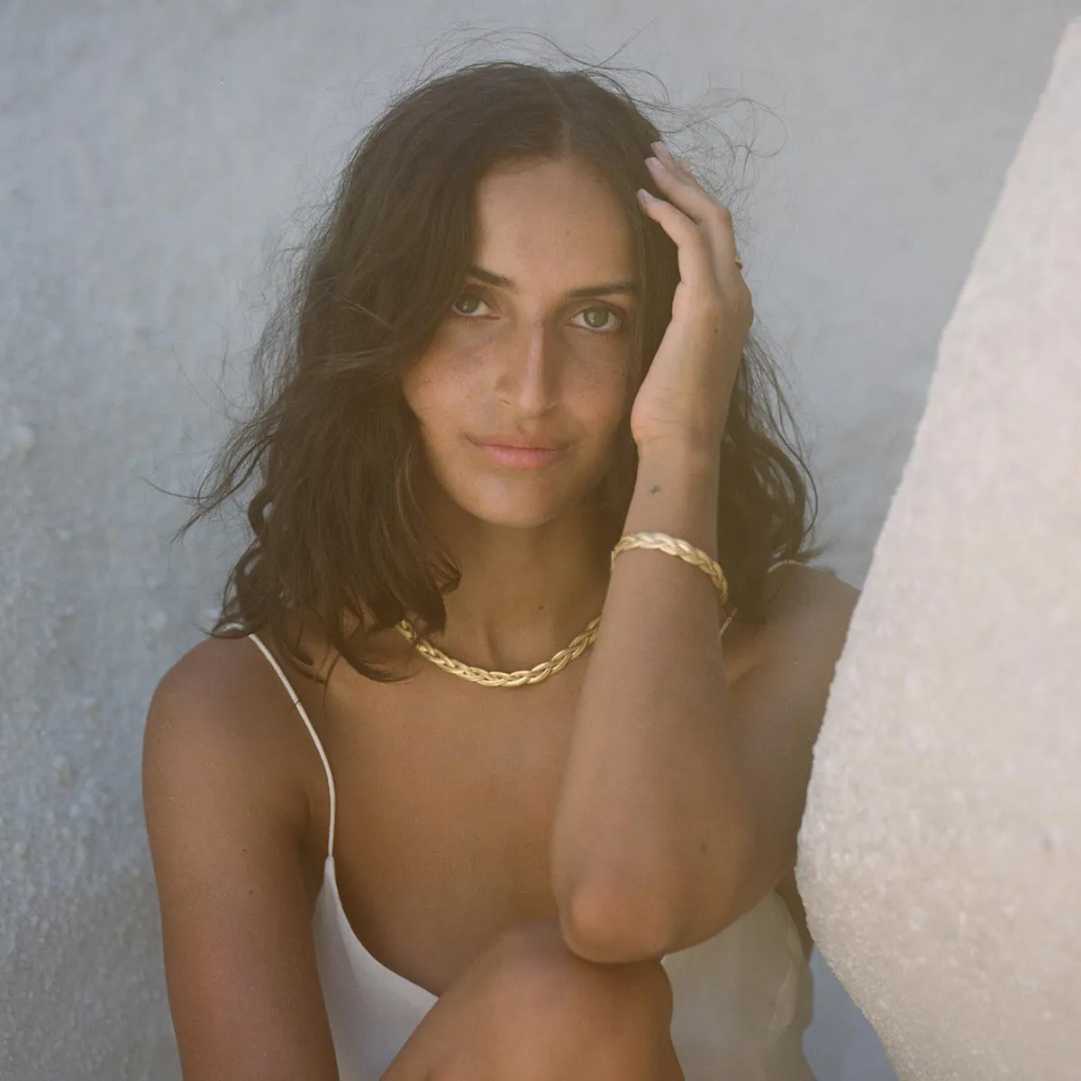 Minimalist Chain Stainless Steel Electroplating Necklaces