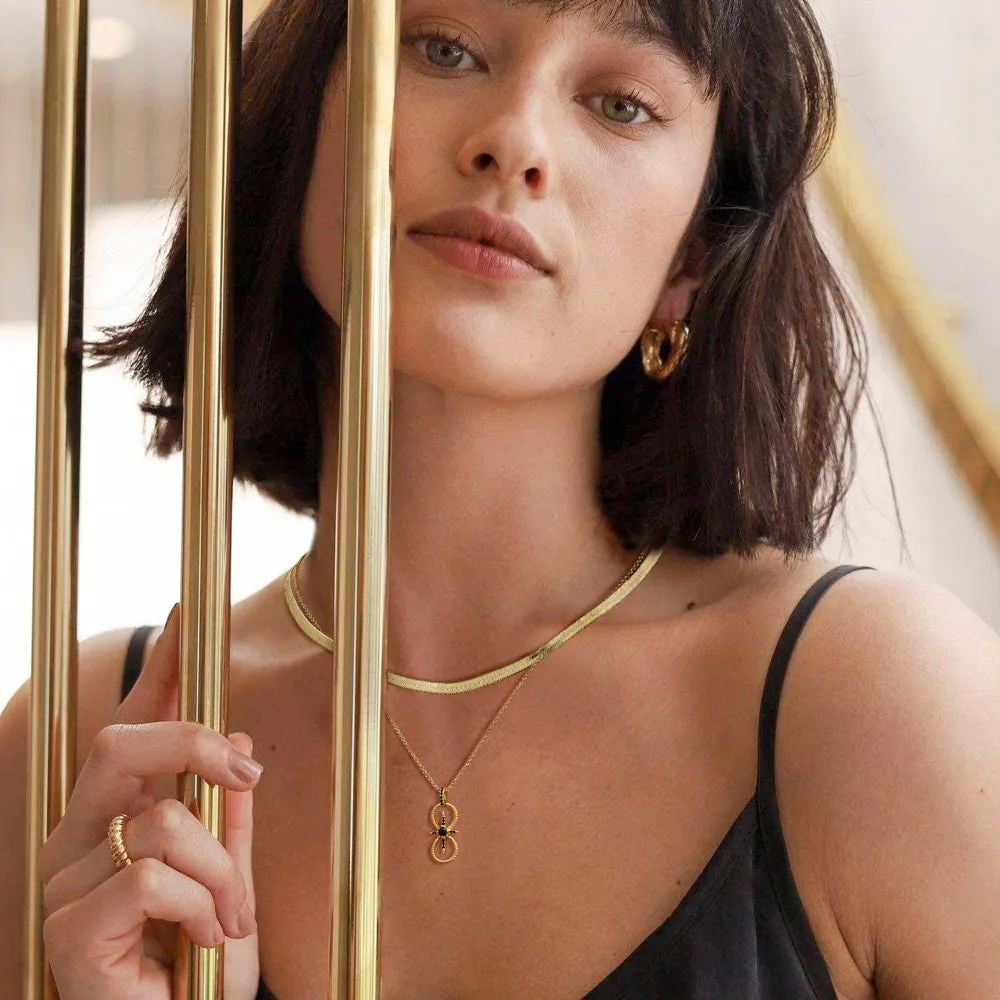 Minimalist Infinity Stackable Necklace