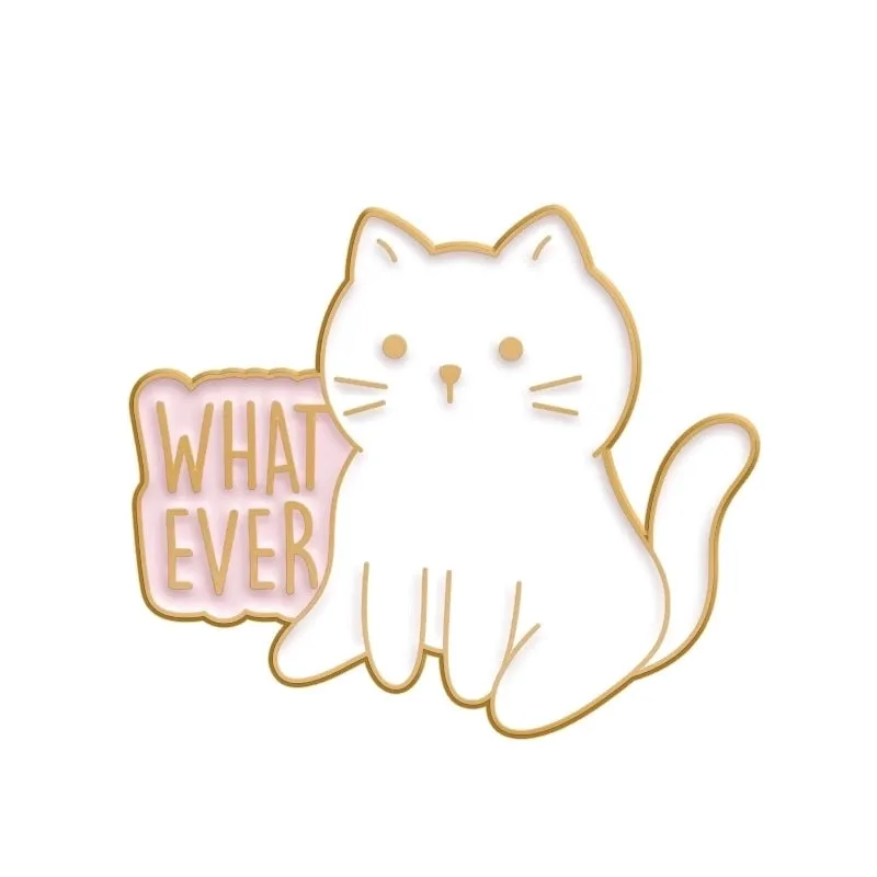 Modern Style Pin Letter Alloy Plating Unisex Brooches