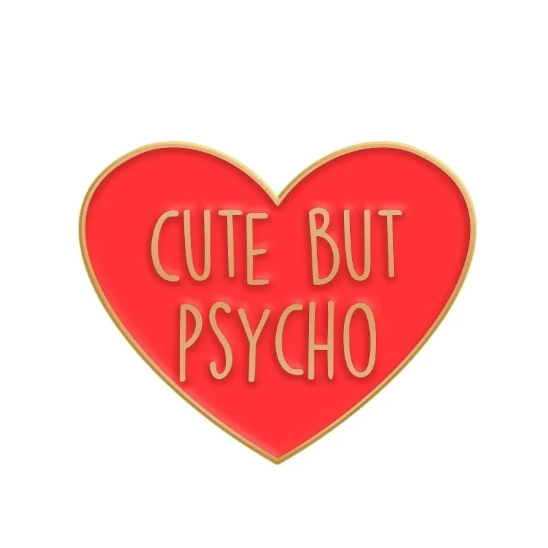 Modern Style Pin Letter Alloy Plating Unisex Brooches