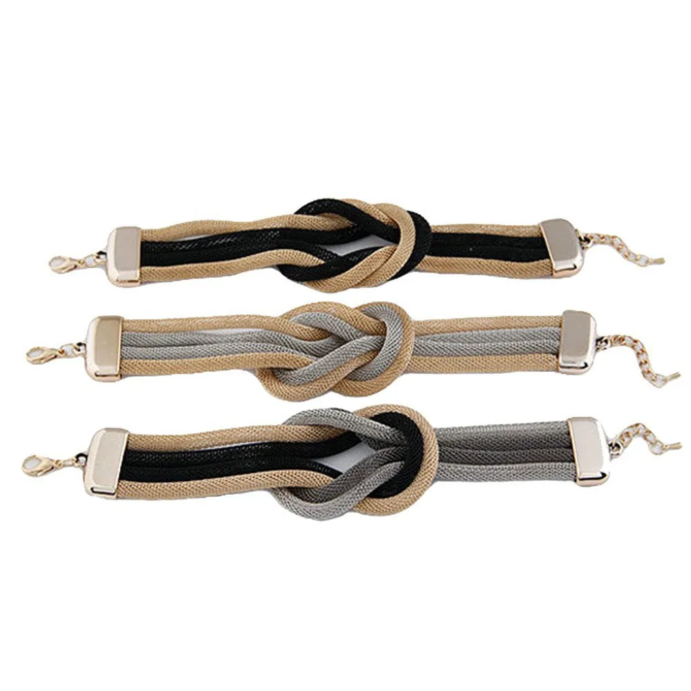 New Bangles & Bracelets for Women Men Jewelry Punk Alloy Chain Charms Cuff Accessories