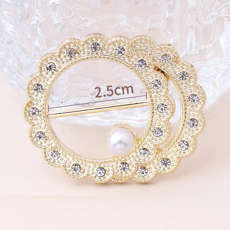 New Fashion Corner Hem Waist Knotted Brooches