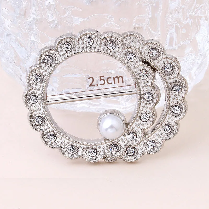 New Fashion Corner Hem Waist Knotted Brooches