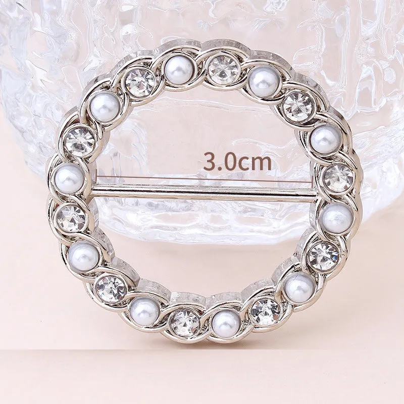 New Fashion Corner Hem Waist Knotted Brooches