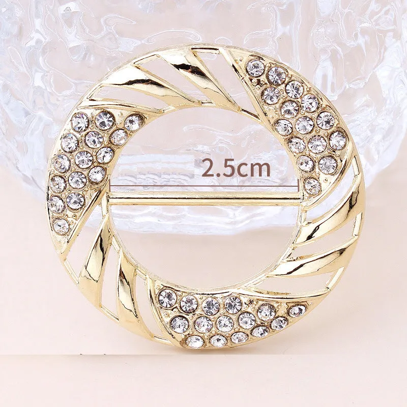 New Fashion Corner Hem Waist Knotted Brooches