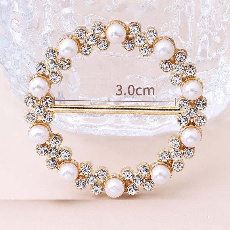 New Fashion Corner Hem Waist Knotted Brooches