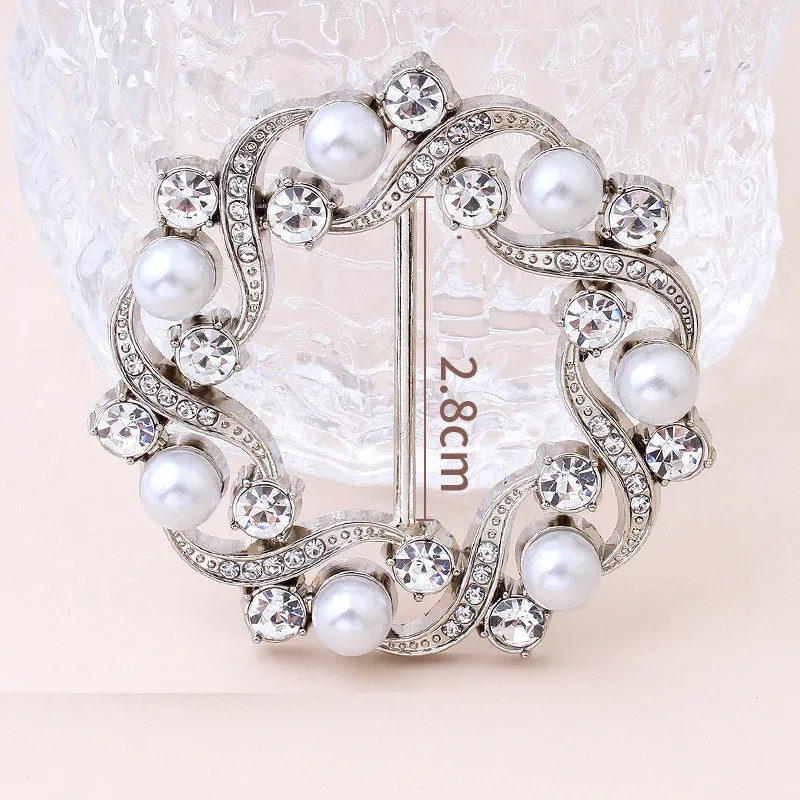 New Fashion Corner Hem Waist Knotted Brooches