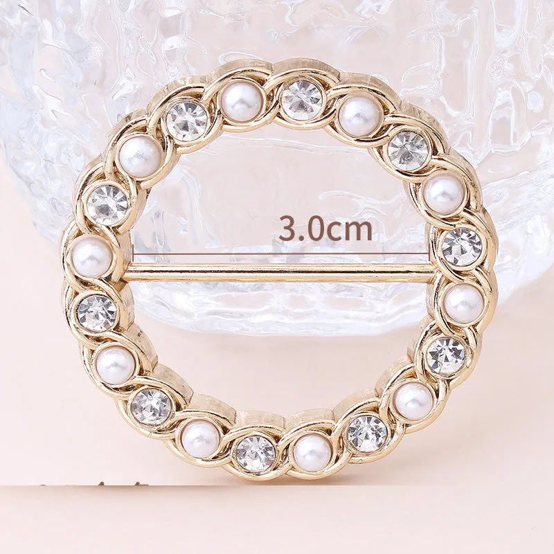 New Fashion Corner Hem Waist Knotted Brooches