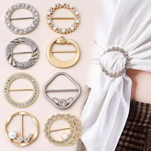 New Fashion Corner Hem Waist Knotted Brooches
