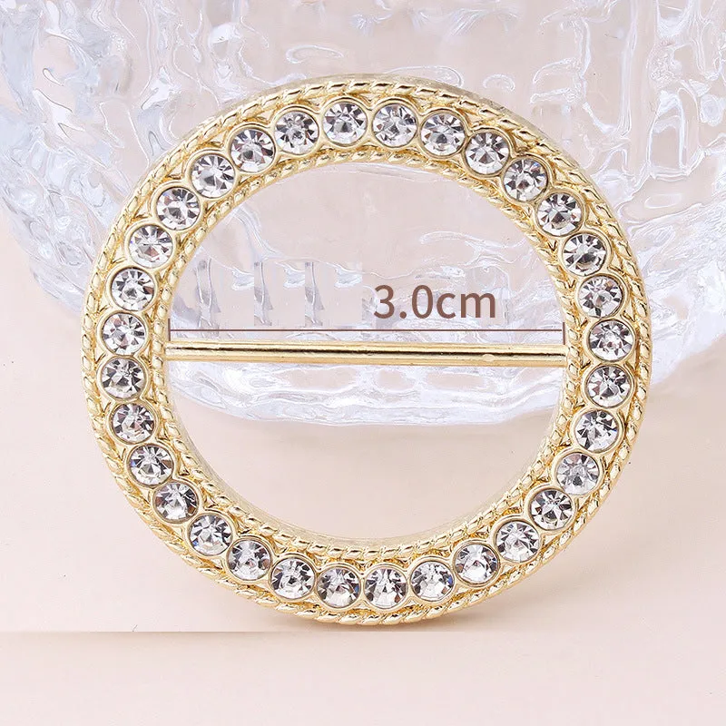 New Fashion Corner Hem Waist Knotted Brooches