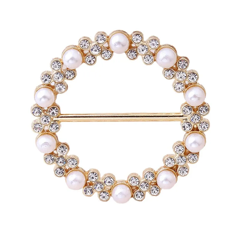 New Fashion Corner Hem Waist Knotted Brooches