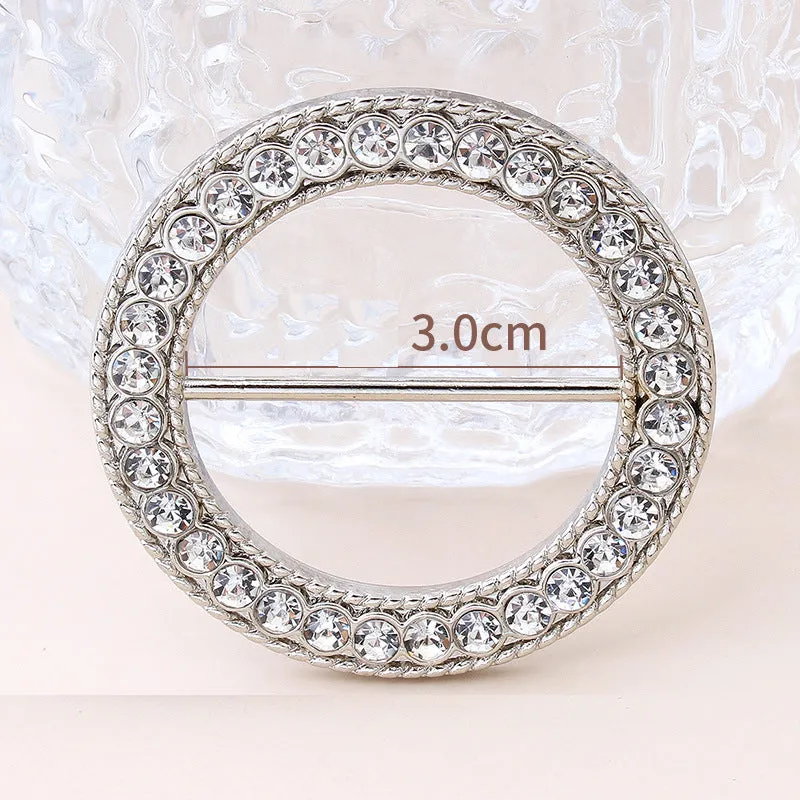 New Fashion Corner Hem Waist Knotted Brooches