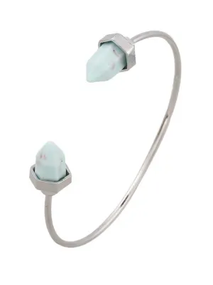 Open Quartz Cuff Bangle