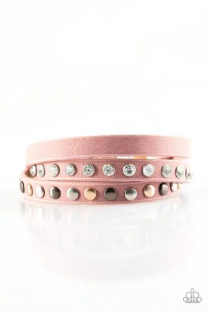 Paparazzi Bracelet ~ Catwalk Casual - Pink