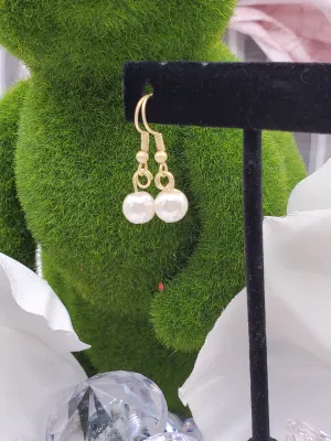 Pearl earrings