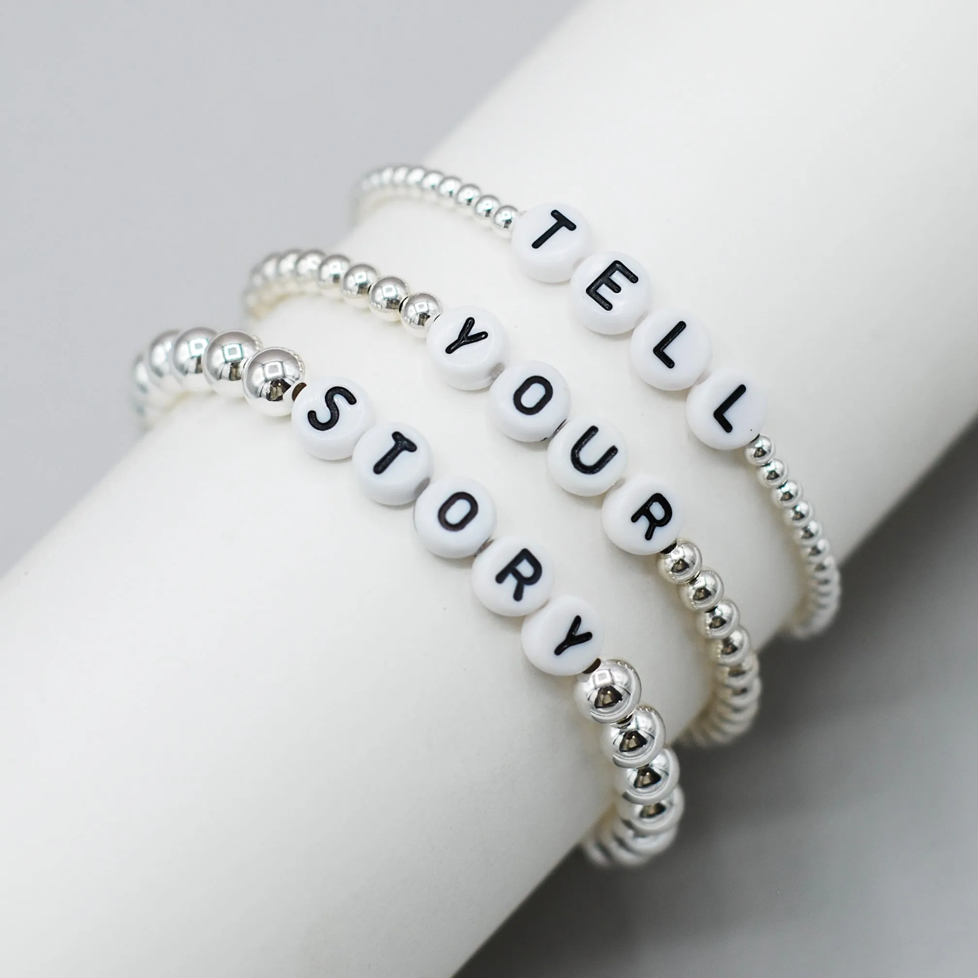 Personalized Beaded Bracelet