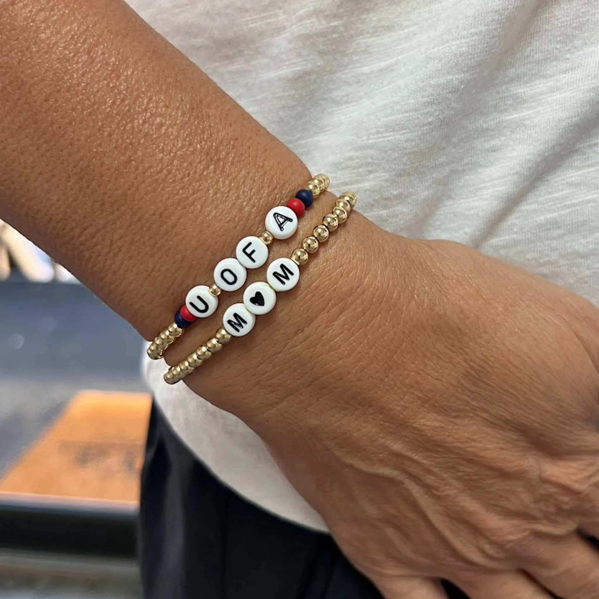 Personalized Beaded Bracelet