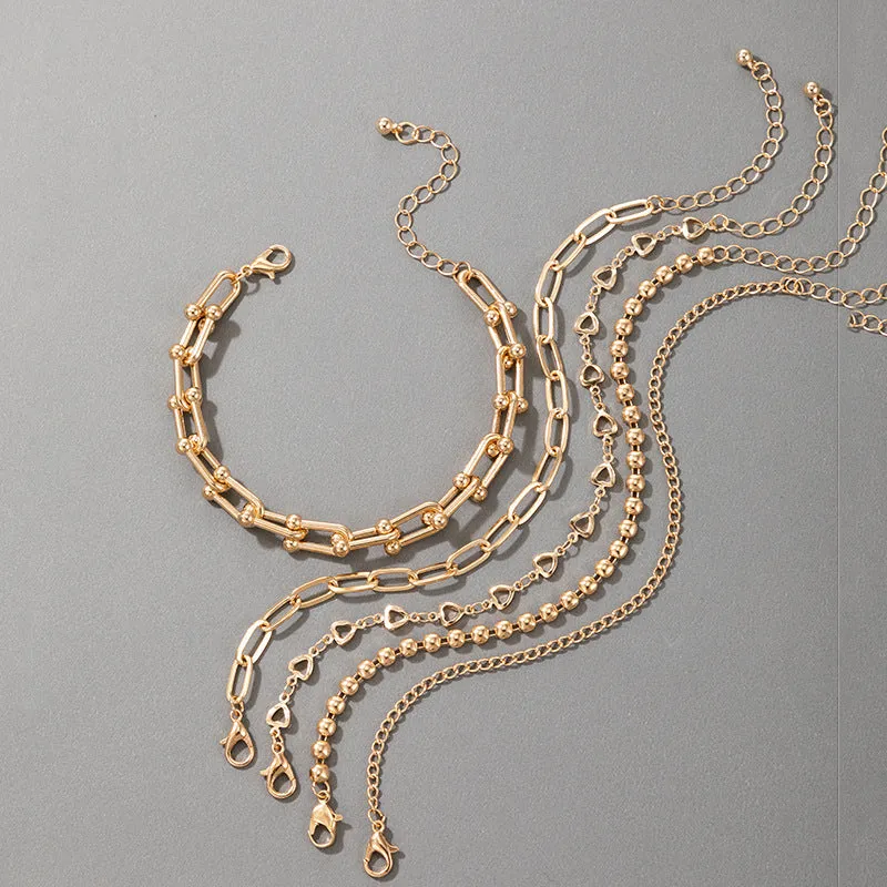 Personalized Trend Metal Suit Bracelet
