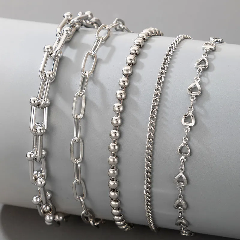 Personalized Trend Metal Suit Bracelet