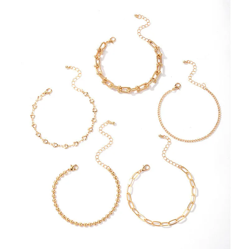 Personalized Trend Metal Suit Bracelet
