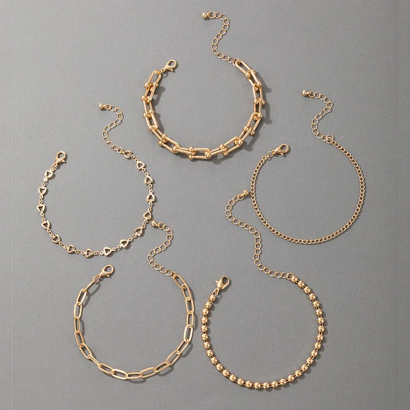 Personalized Trend Metal Suit Bracelet