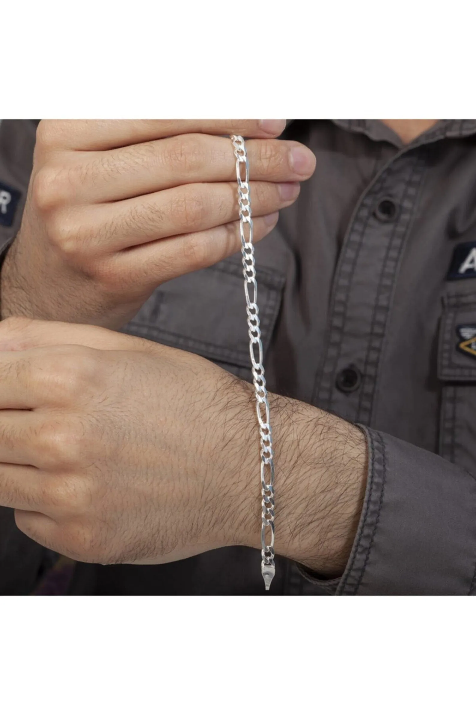 Pure Silver Henry Bracelet