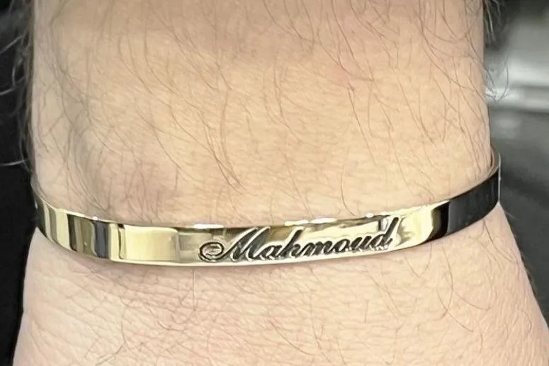 Riley Personalized Bangle