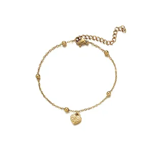 Shop Personalized Heart Bead Necklace Bracelets
