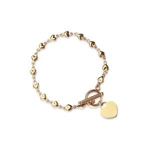 Shop Personalized Heart Bracelets