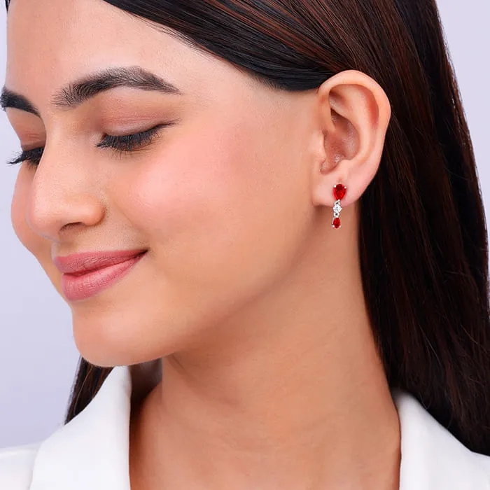 Silver Soulmate Earrings