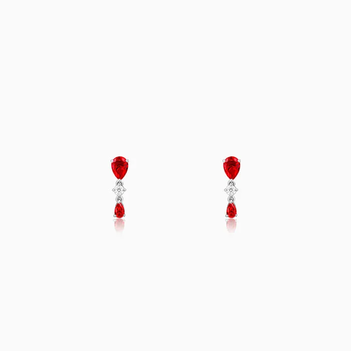 Silver Soulmate Earrings