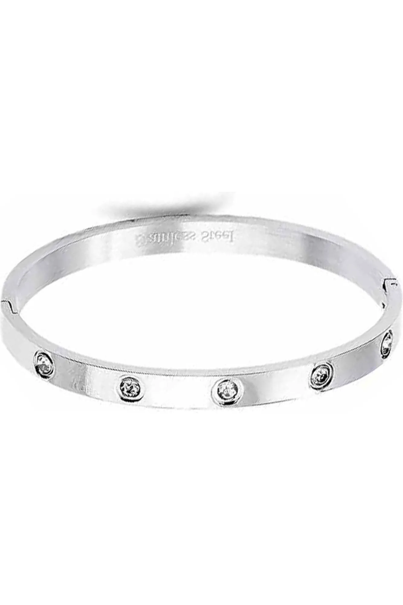 Stainless Steel Cubic Metal Bracelet