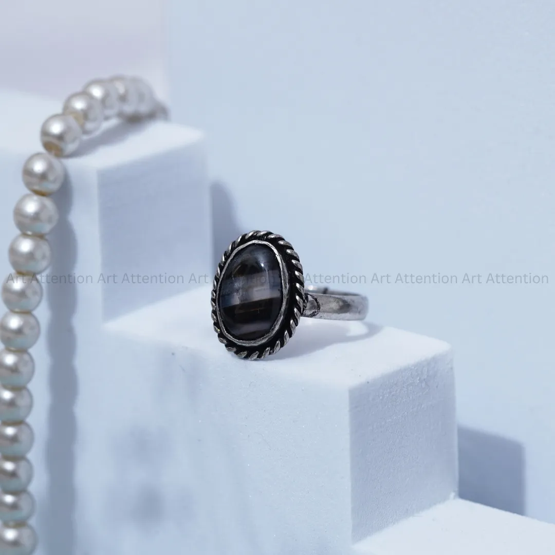 Sulemani Hakik Adjustable Ring