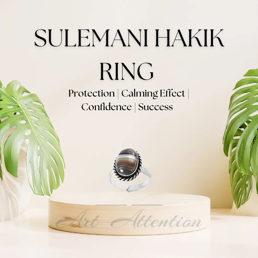 Sulemani Hakik Adjustable Ring
