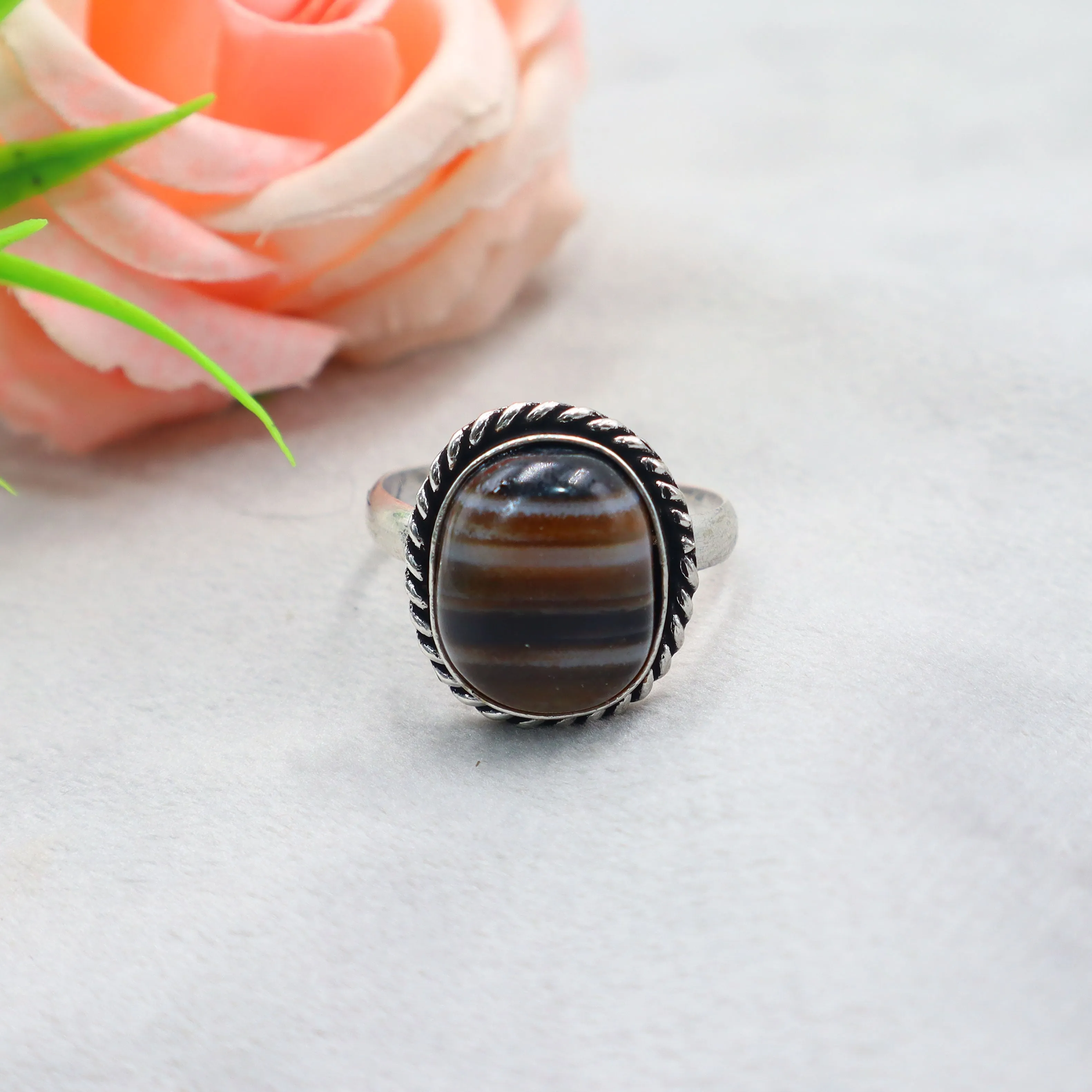 Sulemani Hakik Adjustable Ring