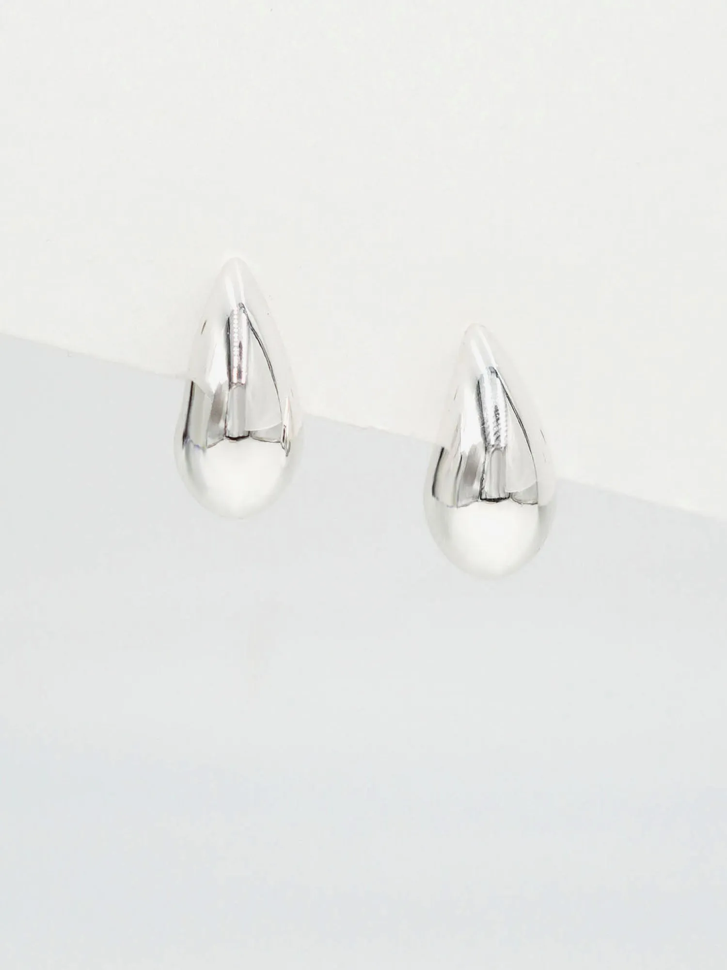 Teardrop Stud Earrings