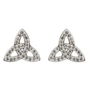Trinity Knot Stud Earrings