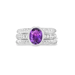 Vie Twinkle Stacking Rings